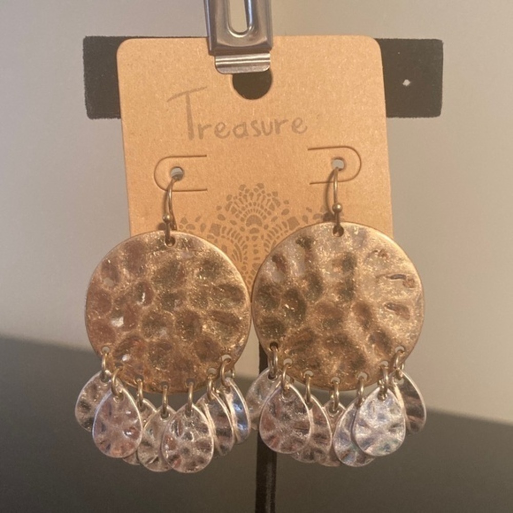 Gold Dangle Earrings